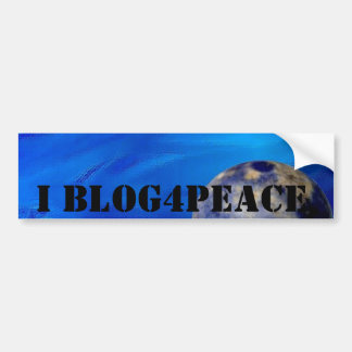 Mig Blog4Peace-bildekal Bildekal