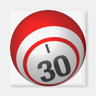 Mig bollmagnet för bingo 30 magnet
