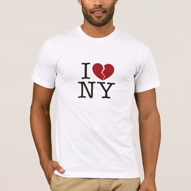 Mig [bruten hjärta] NY T-shirt (Framsida)
