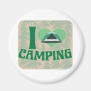 Mig campa för hjärta magnet