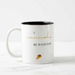 Mig Canolli mig Canolli mig Canolli mig Canolli Två-Tonad Mugg