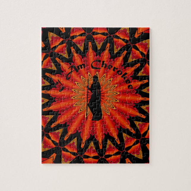 Mig Cherokee förmiddag Pussel (Vertikal)