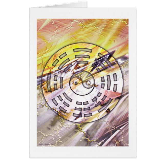 Mig Ching Hälsningskort (Framsidan)