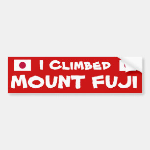 Mig Climbed* Mount Fuji bildekal