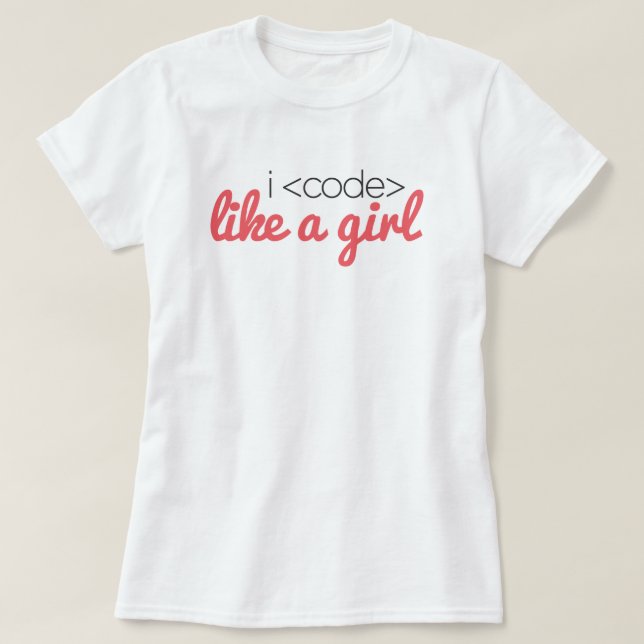 Mig <code> gilla en flickautslagsplats t-shirt (Design framsida)
