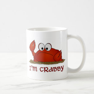 Mig Crabby förmiddag Kaffemugg