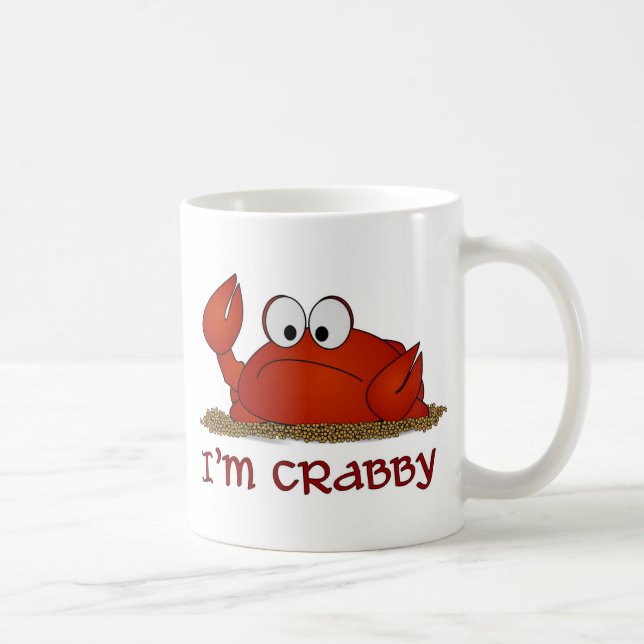 Mig Crabby förmiddag Kaffemugg (Höger)