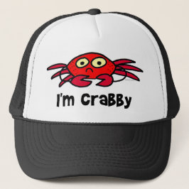 Mig crabby hatt för förmiddag keps
