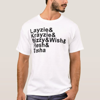 Mig & dig & ben (svart bokstäver) tee