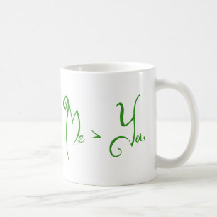 Mig > dig kaffemugg