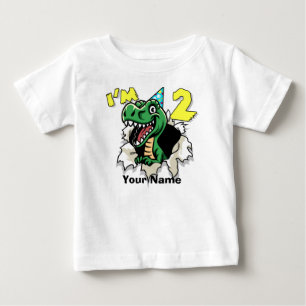 Mig Dinosaur för förmiddag 2 T Shirt