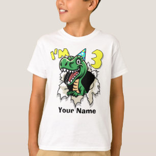 Mig Dinosaur för förmiddag 3 T Shirt