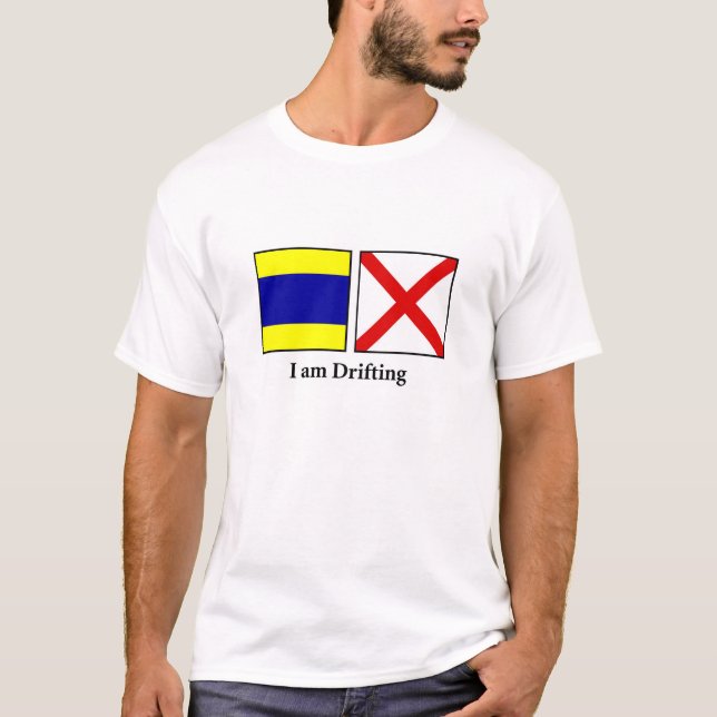 Mig driva för förmiddag t-shirt (Framsida)