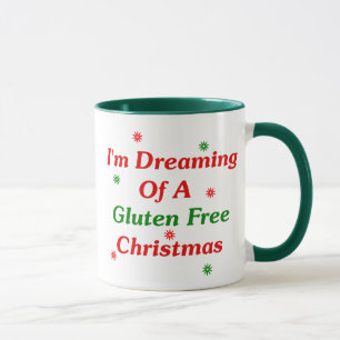Mig drömma för förmiddag av för en Gluten jul Mugg