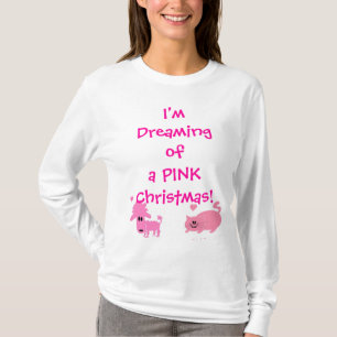 Mig drömma för förmiddag av rosa jul! tröja