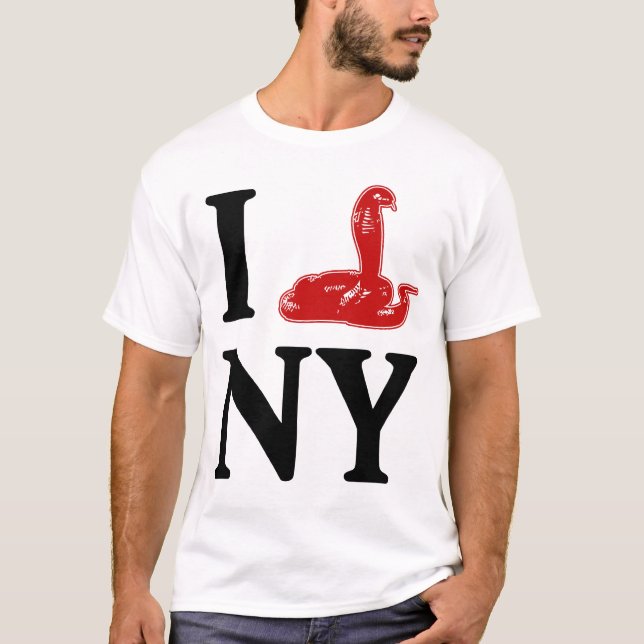 Mig egyptisk kobra New York T-shirt (Framsida)