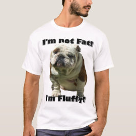 Mig fet bulldoggt-skjorta för förmiddag inte tee shirt