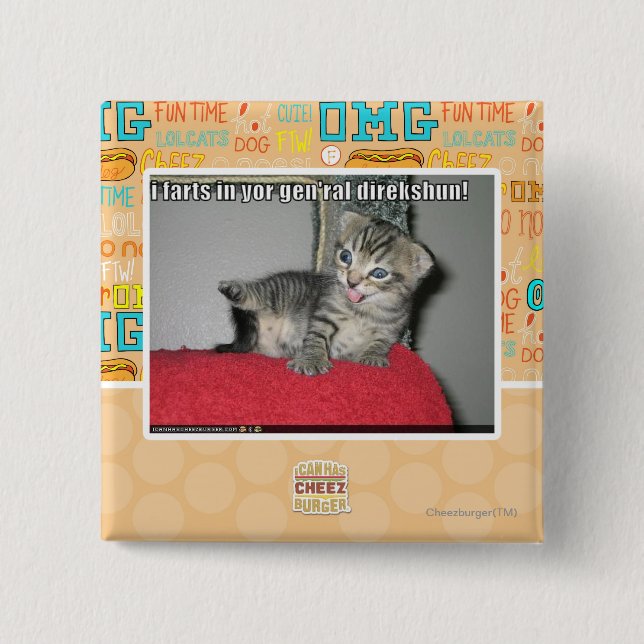 Mig fisar i gen'ral direkshun för yor knapp (Framsida)