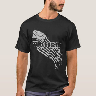 MIG flaggadesign för FÖRMIDDAG CROSSFIT T-shirt