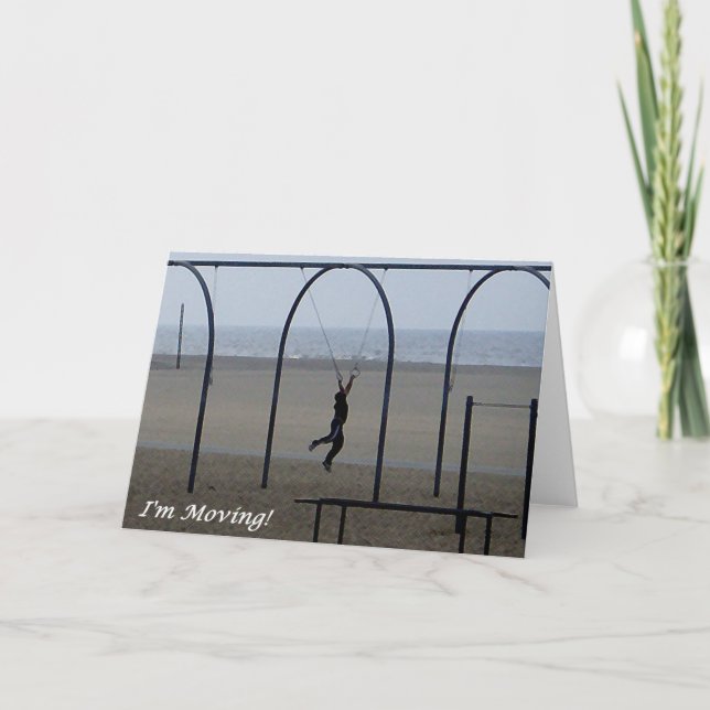 Mig flytta sig för förmiddag kort (Framsida)