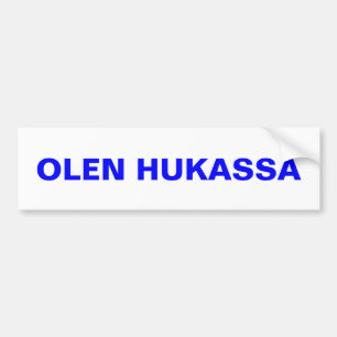Mig för borttappad övrepeninsula Finland Bildekal
