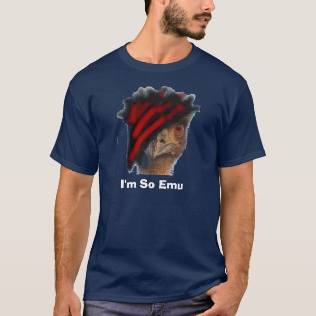 Mig för förmiddag Emu så T-shirt (Framsida)