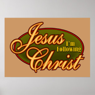 Mig för förmiddag Jesus efter Kristus Poster