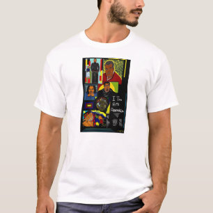"MIG FÖR FÖRMIDDAGAMERIKA" T-skjorta konstnär T-shirt