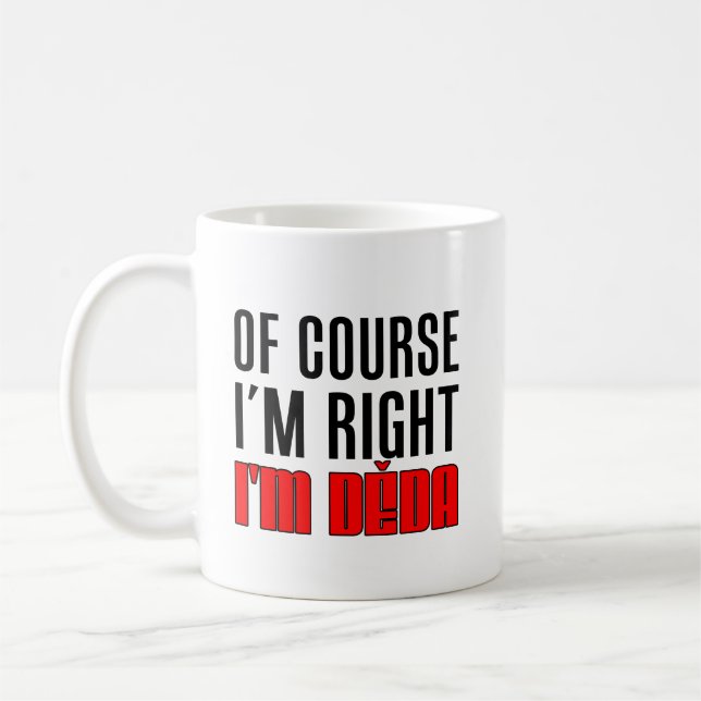 Mig för förmiddagDeda för förmiddag höger I farfar Kaffemugg (Vänster)