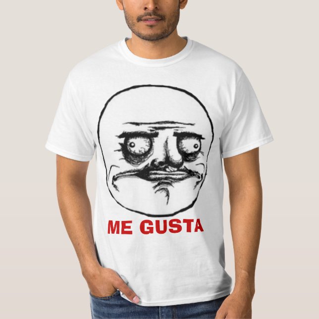 Mig för Meme för internet för Gusta T-shirt (Framsida)