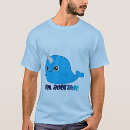 Mig för Narwhal för förmiddag förtjusande T-shirt