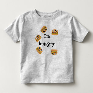 mig för ungeutslagsplats för förmiddag hungrig t-shirt