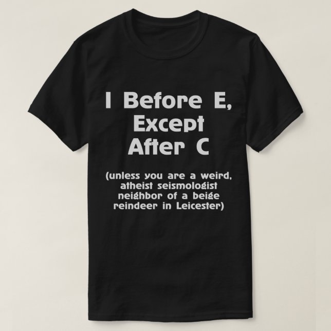 Mig för utslagsplats för Math för e-grammatik T-shirt (Design framsida)