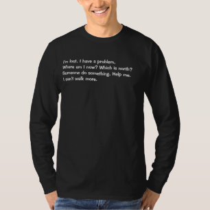 Mig förlorad förmiddag t shirt