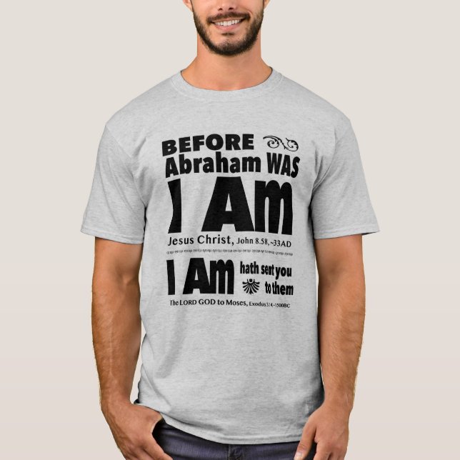 Mig förmiddag •, εγο ειμι t shirt (Framsida)