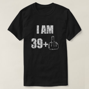 Mig förmiddag 40 år gammal rolig manar skjorta tee shirt