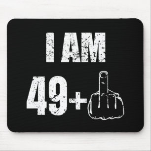 Mig förmiddag 49 plus en rolig 50th musmatta