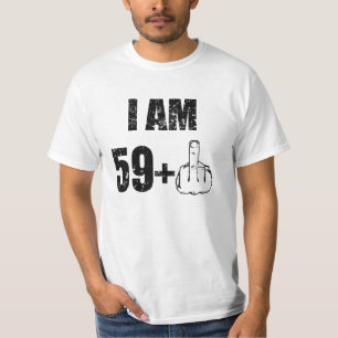 Mig förmiddag 60 år gammal rolig födelsedagmanar tee shirt
