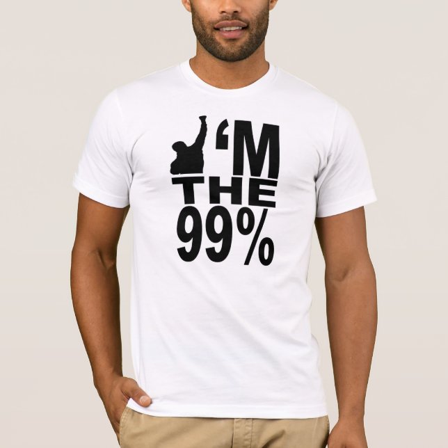 Mig förmiddag 99%en t shirt (Framsida)