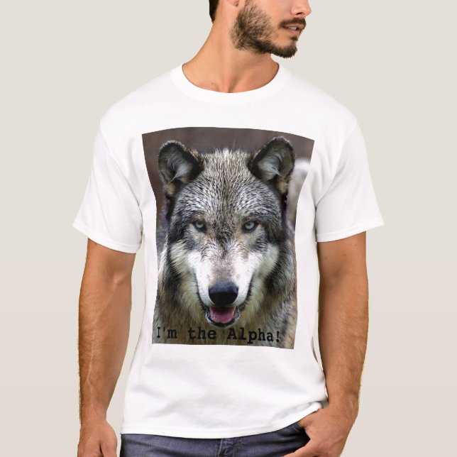 Mig förmiddag alfabetisken! t-shirt (Framsida)