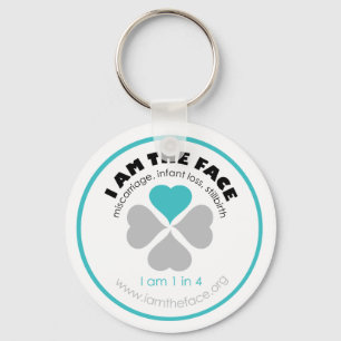 MIG FÖRMIDDAG ANSIKTEblåtten Keychain Nyckelring