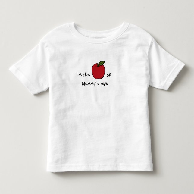 Mig förmiddag Apple av mommys öga - (eller Tee Shirt (Framsida)