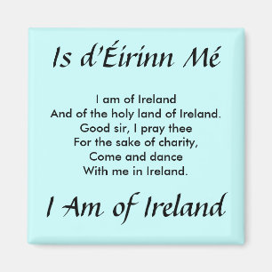 Mig förmiddag av den Irland magneten Magnet