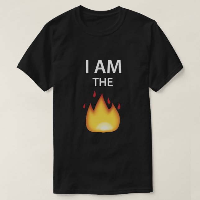 MIG FÖRMIDDAG AVFYRA - EMOJI-TShirt. T-shirt (Design framsida)