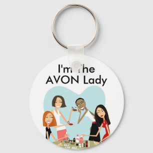 Mig förmiddag, AVON dam Keychain Nyckelring
