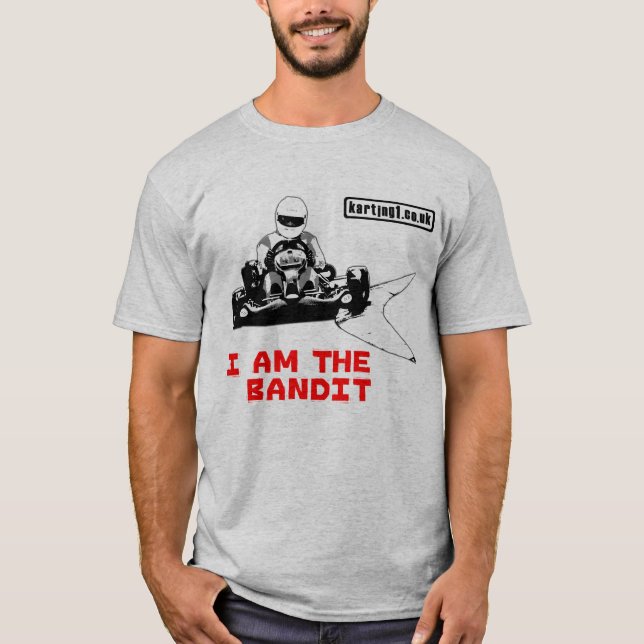 Mig förmiddag banditen tee shirt (Framsida)