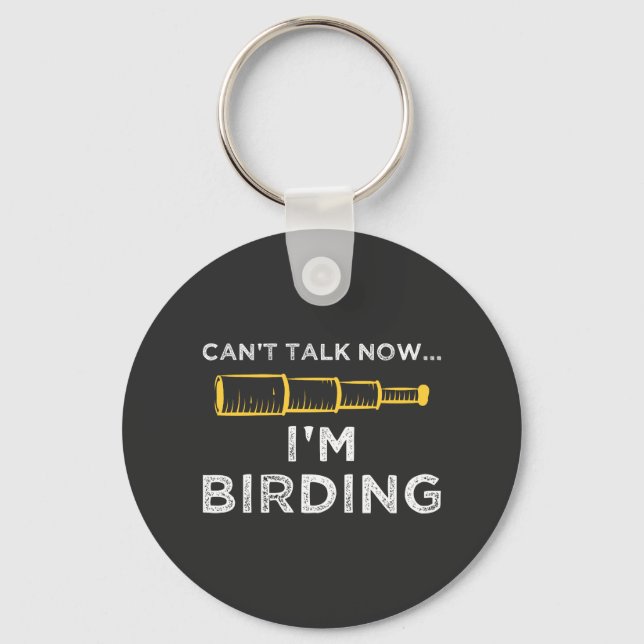 Mig förmiddag Birding Nyckelring (Framsida)