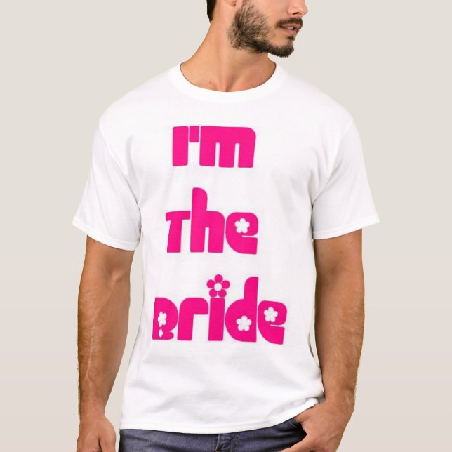 Mig förmiddag bruden tee shirt (Framsida)