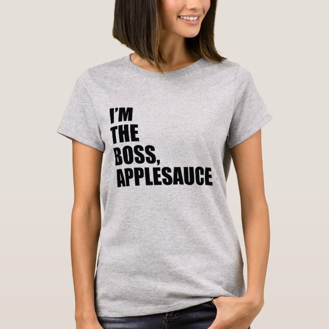 Mig förmiddag CHEFAPPLESAUCEN T Shirt (Framsida)