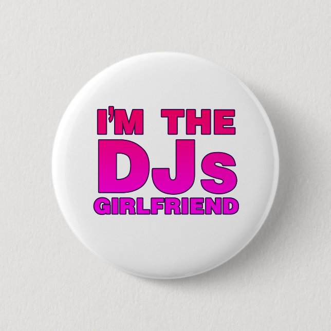 Mig förmiddag den DJs flickvännen - Knapp (Framsida)